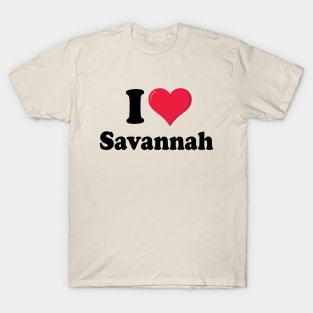 I Love Savannah T-Shirt